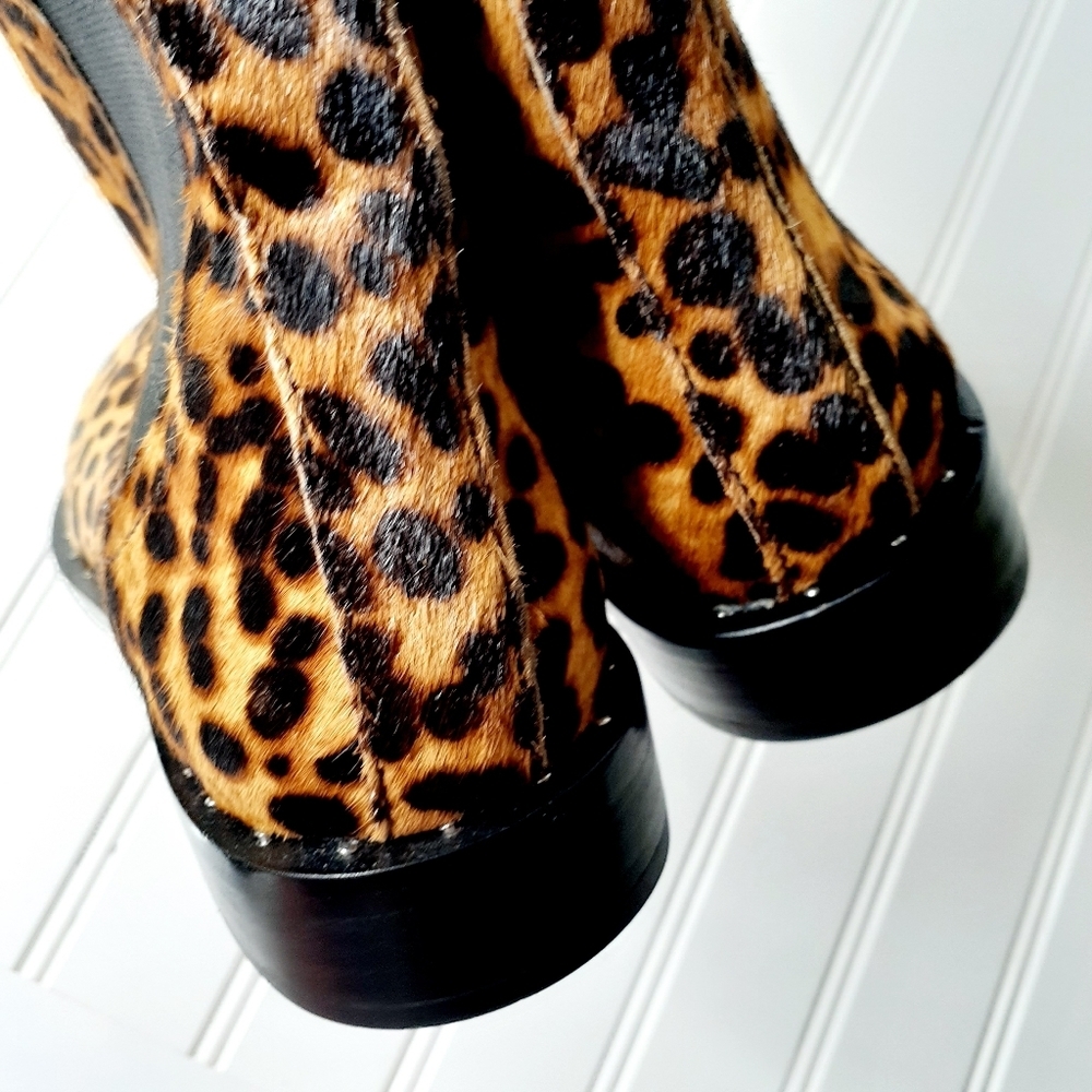 NEW Rebecca Minkoff Sabeen Too Leopard Bootie C447 - Picture 5 of 12